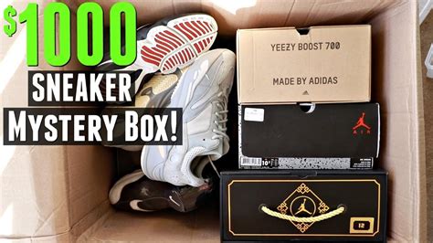 1000 pound sneaker mystery box.